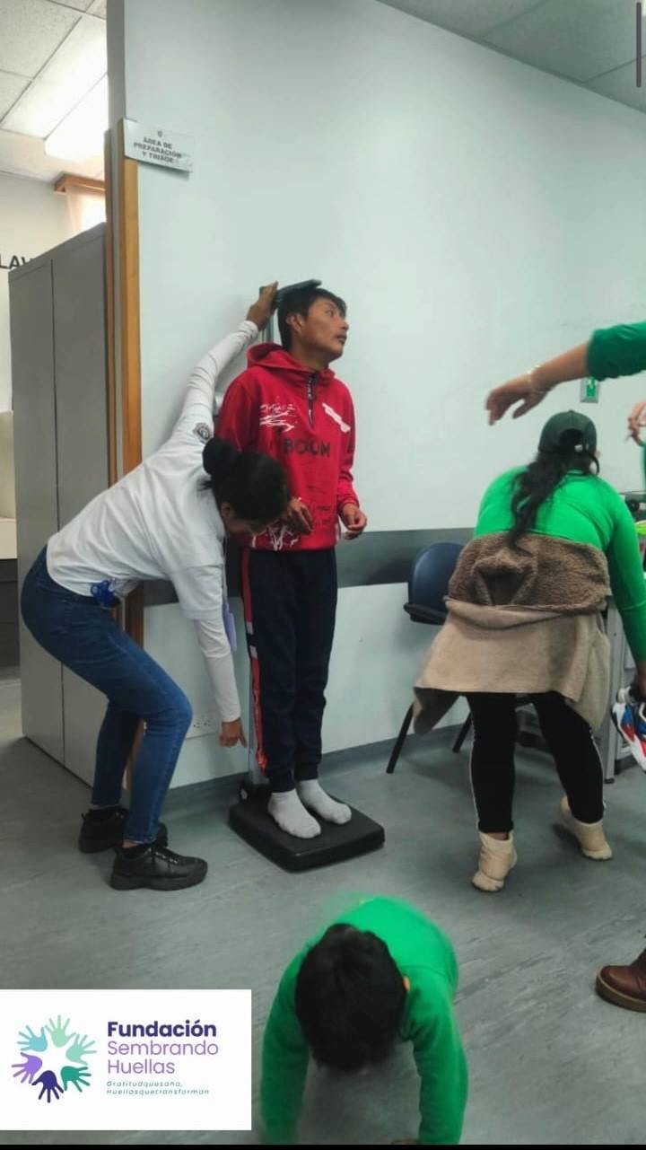 Control de talla a un paciente PKU